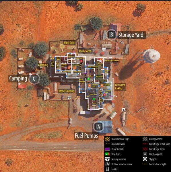 outback rainbow 6 map