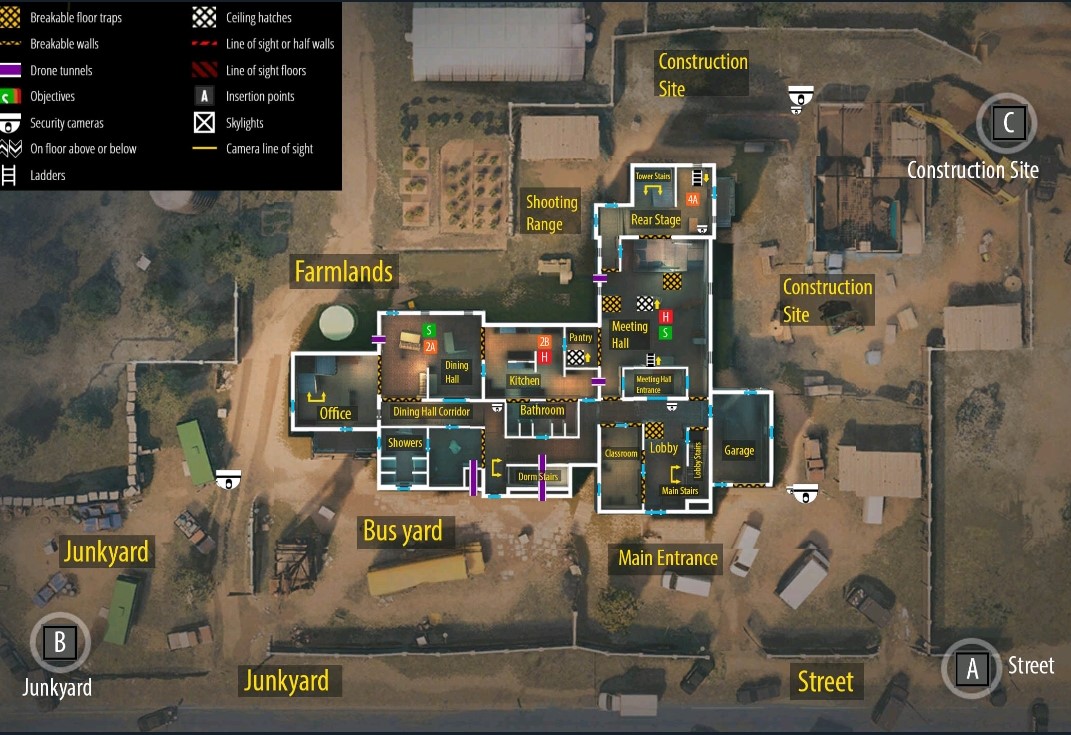 R6 Maps COP GAMING COMMUNITY   Screenshot 20190629 114901 Com.gamerguide.android.r6tab 